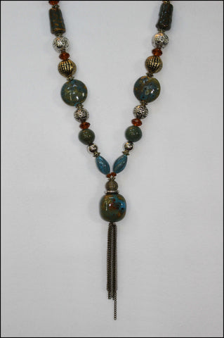 Moroccan Beaded Necklace