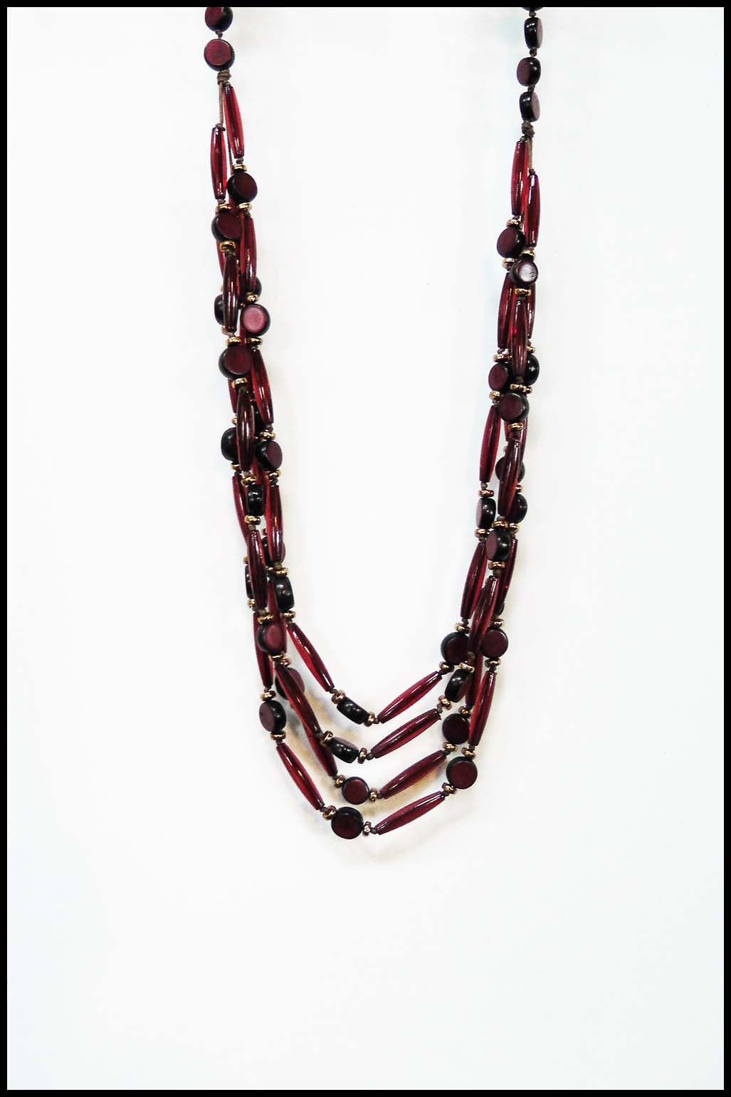 Multi-strand Beaded Necklace
