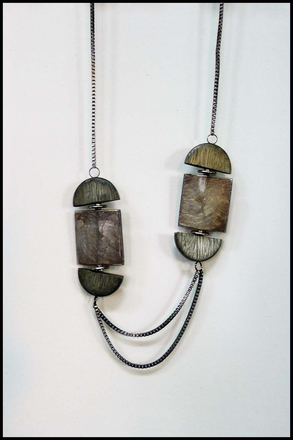 Oversize Geometric Necklace