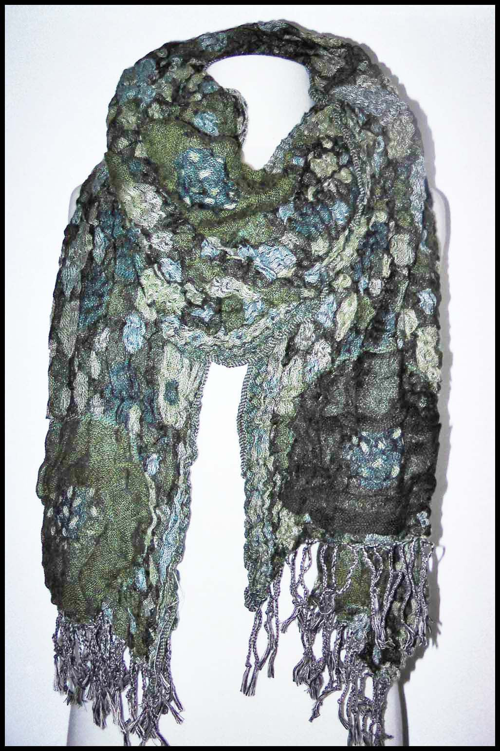 Flower Print Scarf