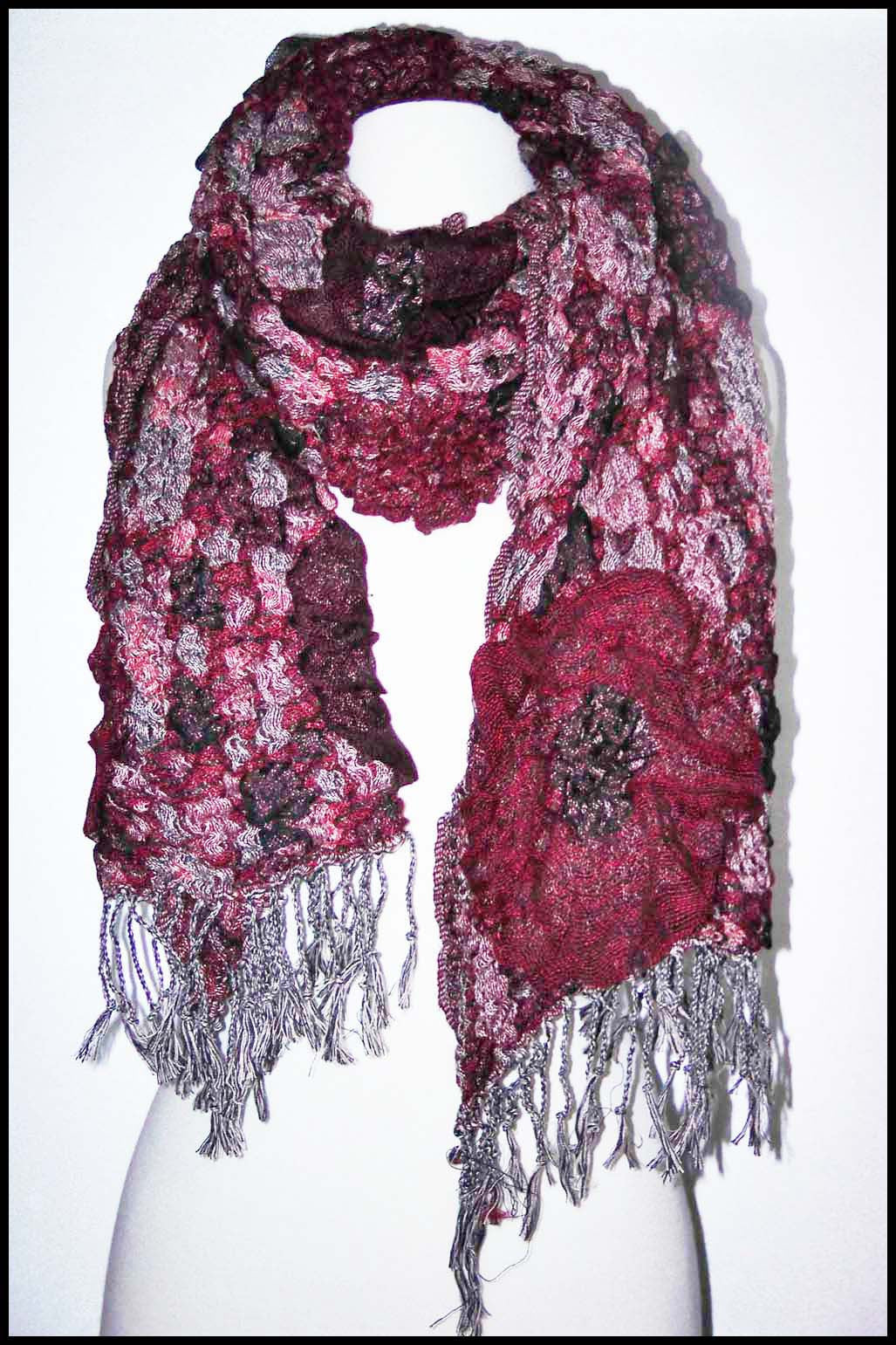 Flower Print Scarf