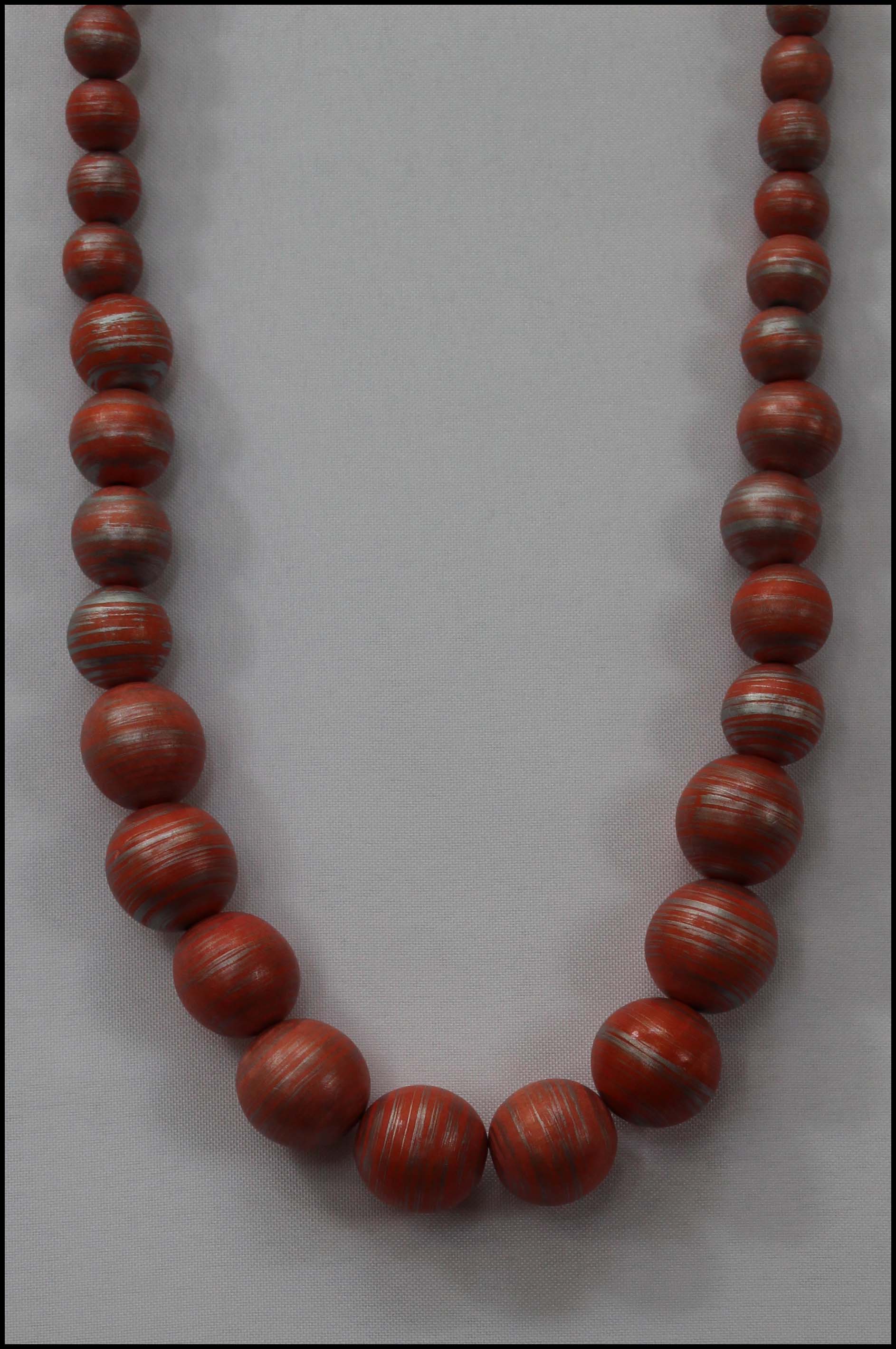Wood Bead Necklace