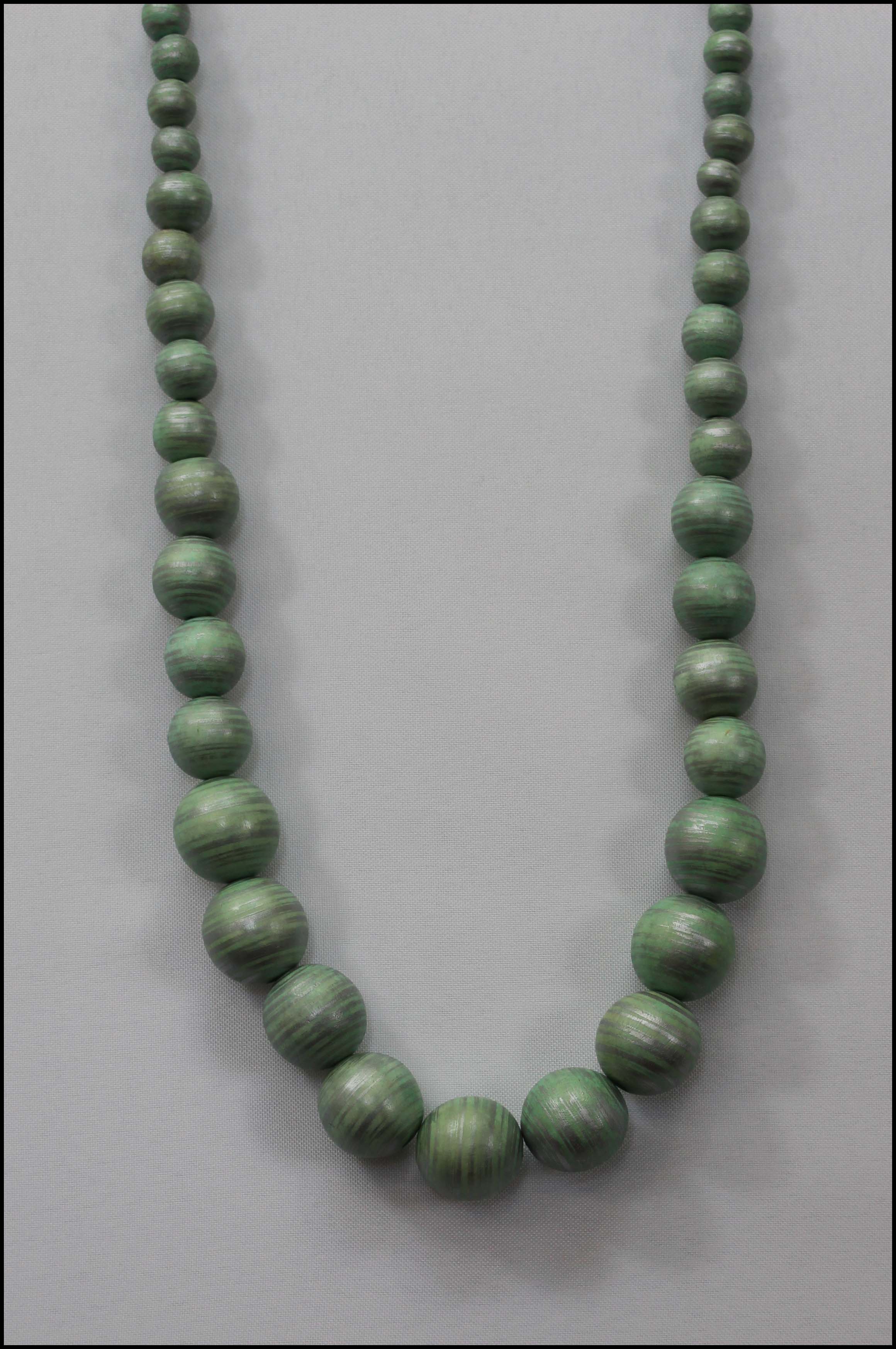 Wood Bead Necklace