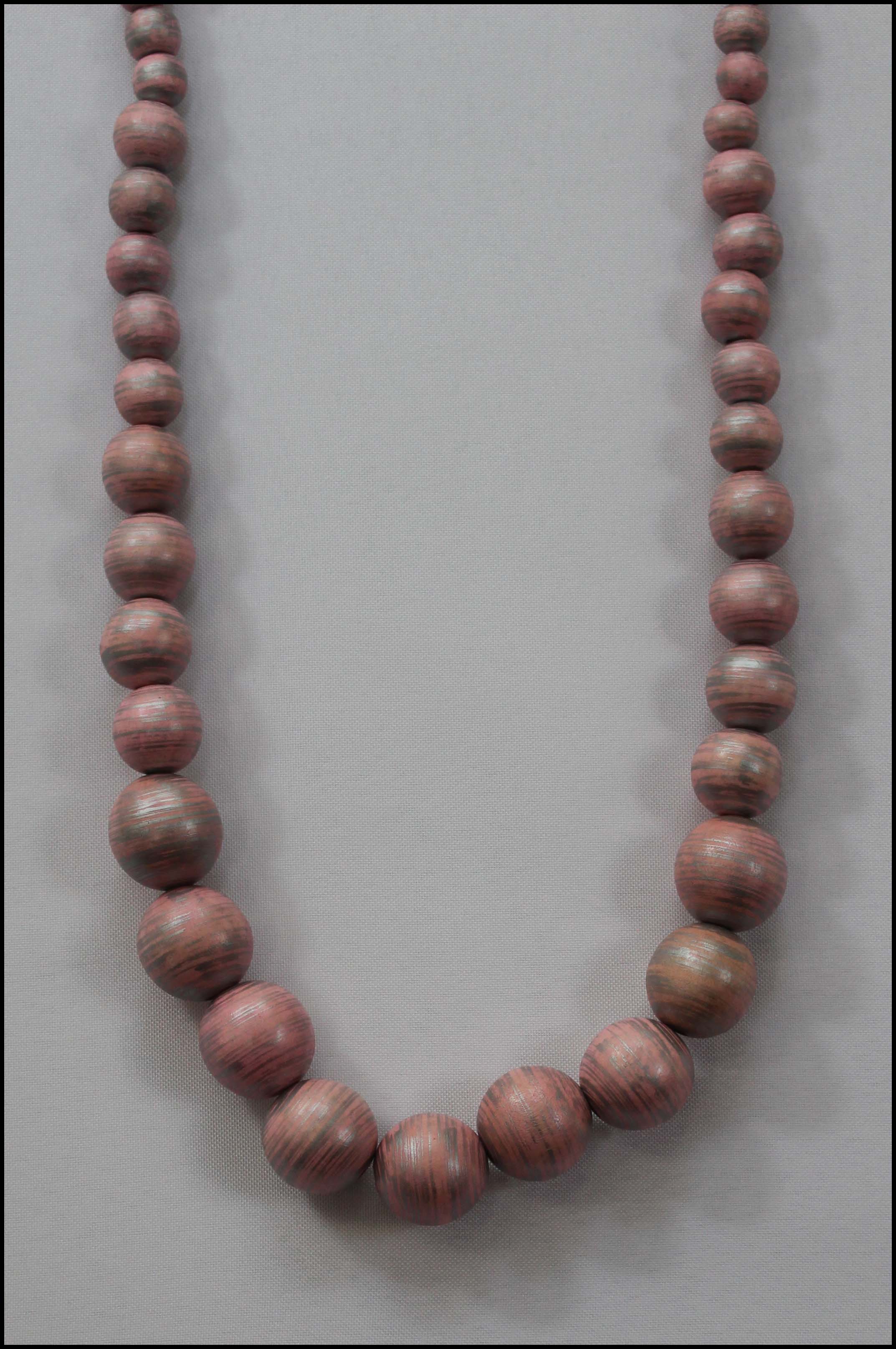 Wood Bead Necklace