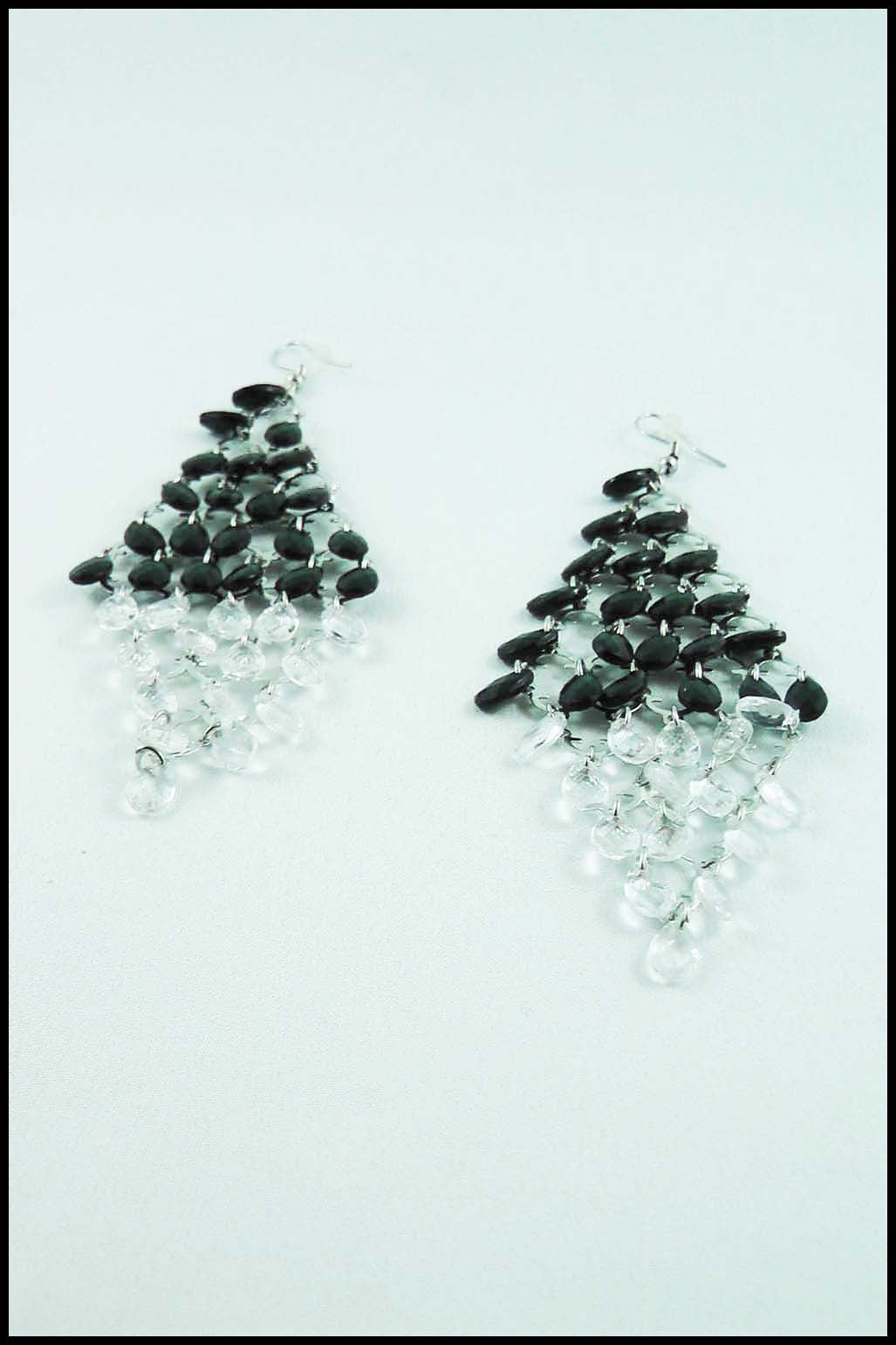 Oversize Beaded Earrings