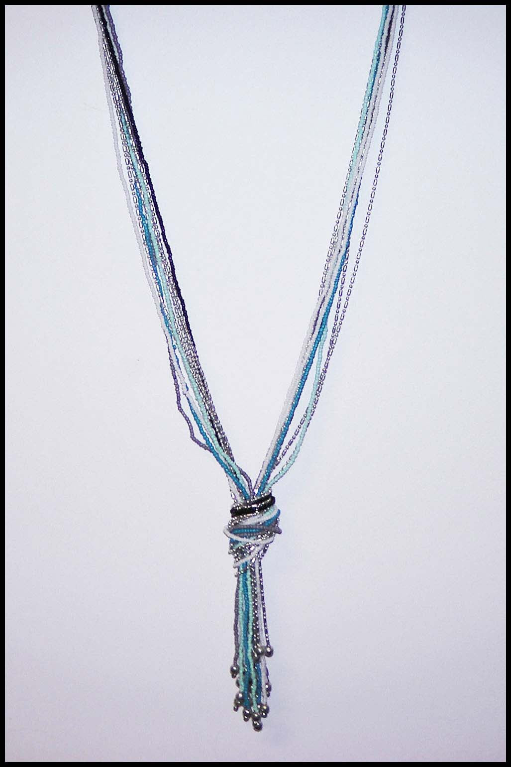 Knotted Beads Necklace