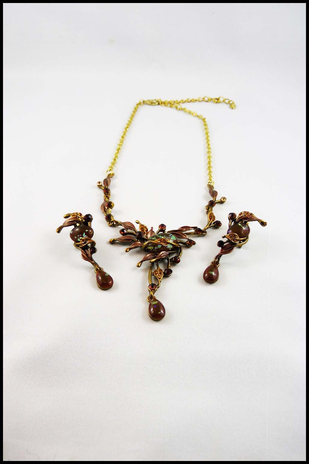 Whimsical Necklace and Earring Set