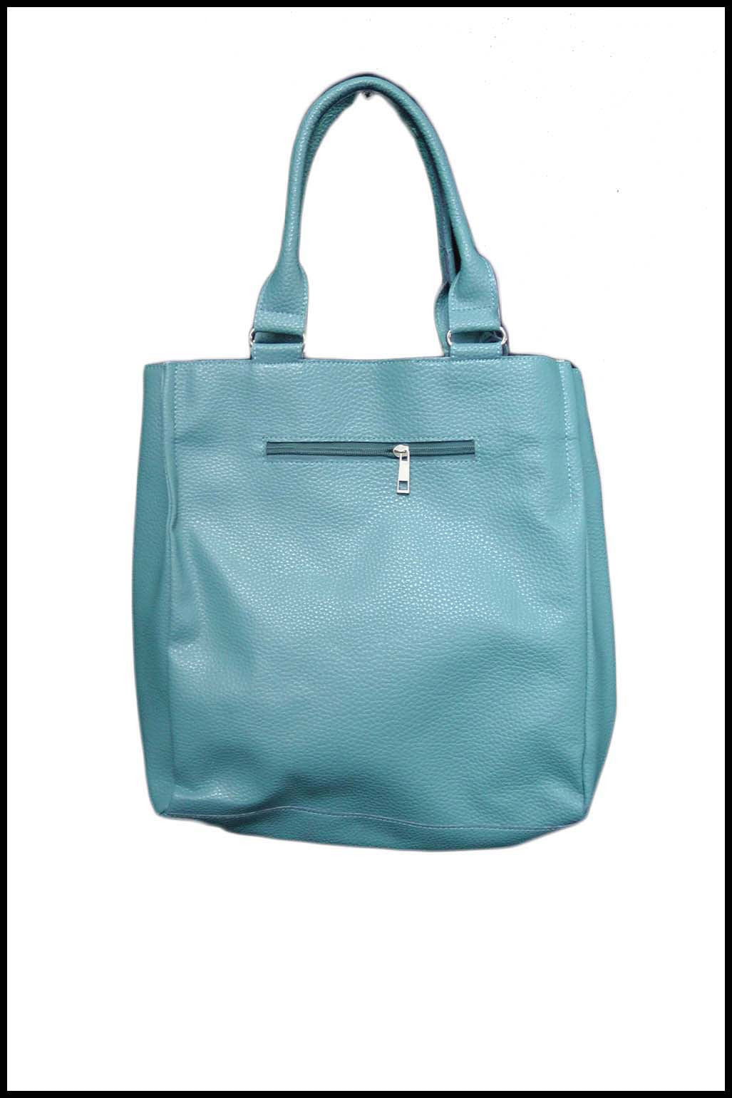 Double-handled Shoulder Bag with Flower Tassels