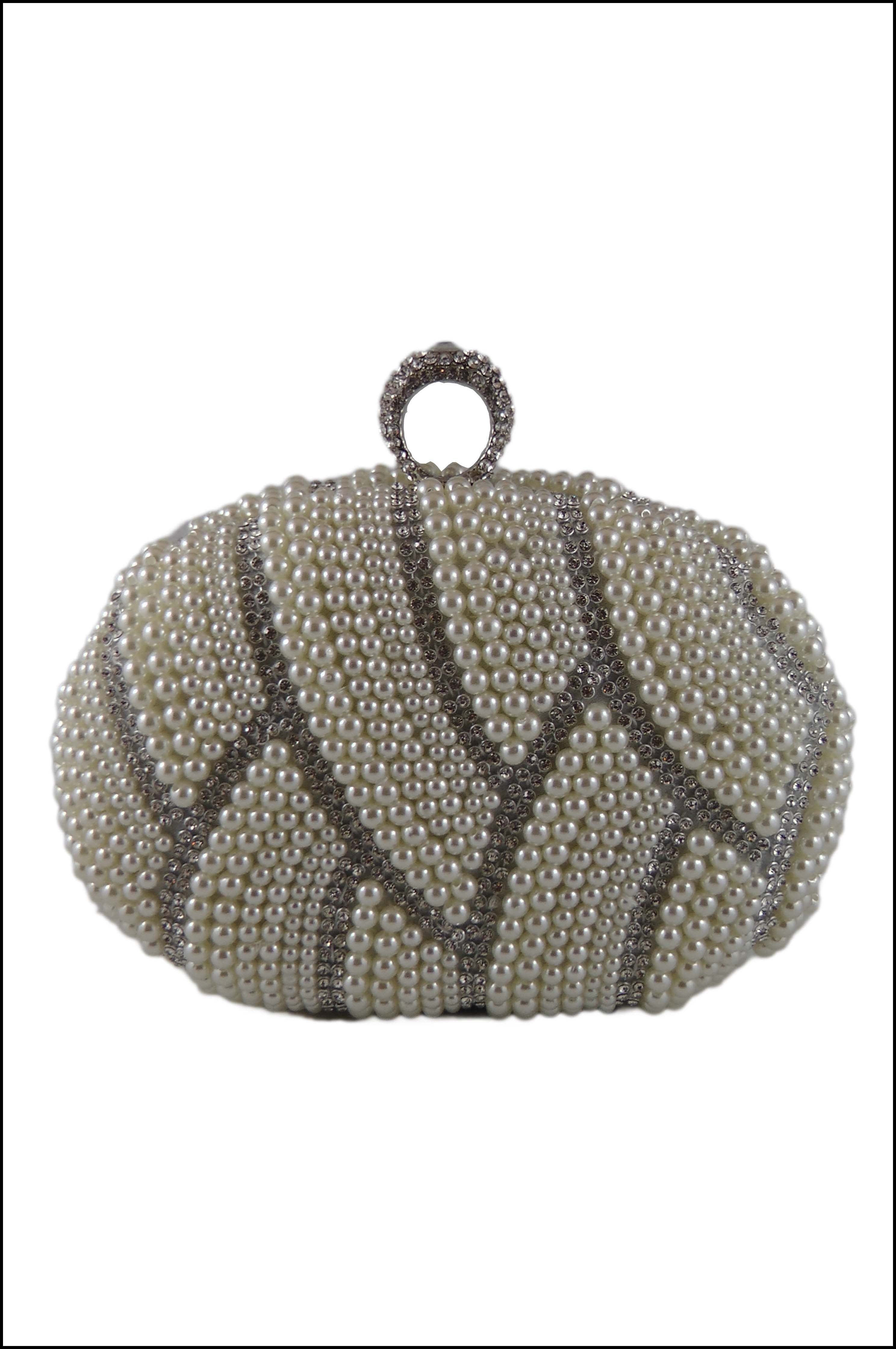 Elegant Beaded Clutch