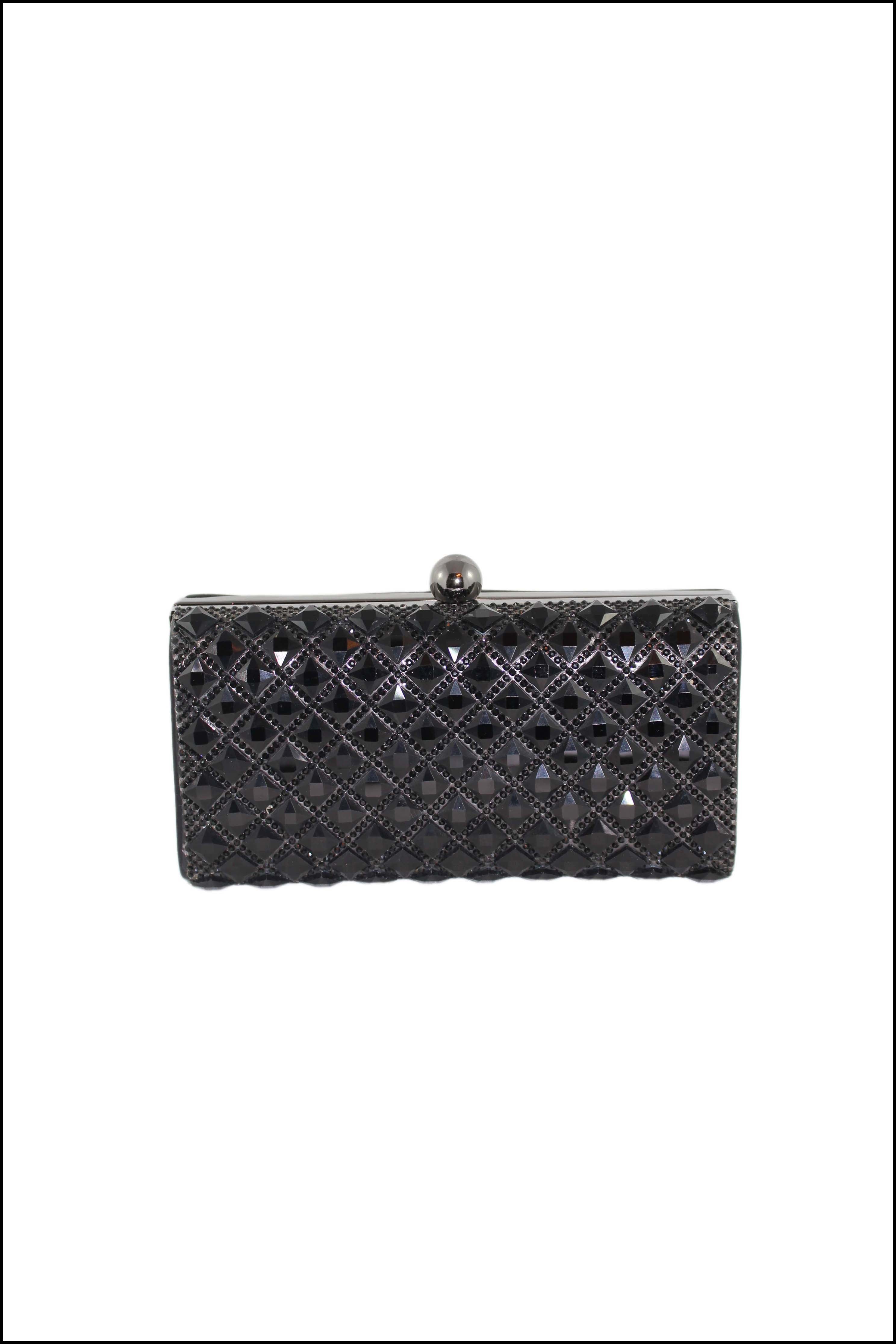 Glass Stone Clutch