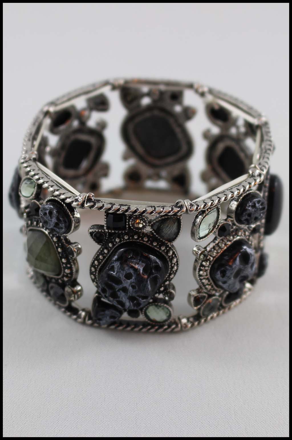 Stone Look Gemstone Bracelet