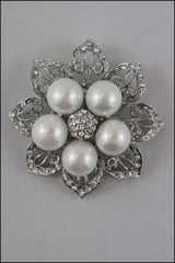 Bridal Pearl Brooch Pin