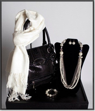 Fashion Accessory Group in Black and Cream