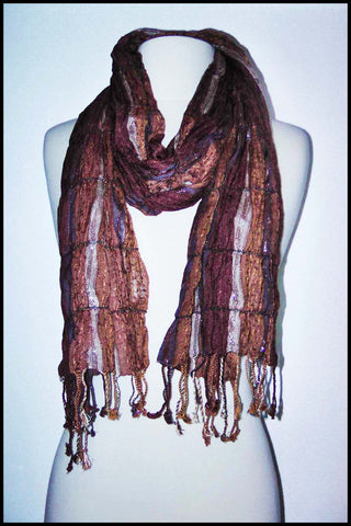Multi-shaded Shimmer Scarf