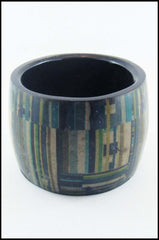 Geometric Block Bangle