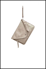 Zippered Flat Envelope Clutch