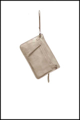 Zippered Flat Envelope Clutch