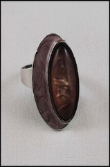 Two Tone Oval Ring