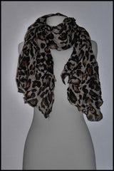 Leopard Print Scarf