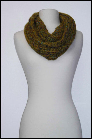 Heavy-weight Flecked Infinity Scarf