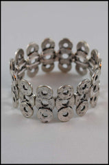 Tiered Rings Deco Stretch  Bracelet
