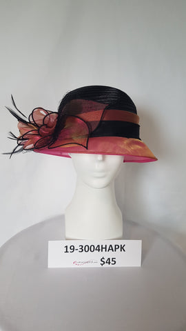Black & Pink Hat