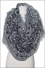 Mixed Pattern Viscose Scarf