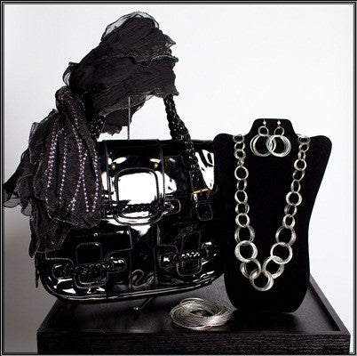 Fashion Accessory Group in Black and Silver